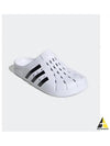 Adilette Clog Slippers White - ADIDAS - BALAAN 2