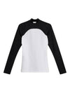 Thabisa Mockneck Long Sleeve T-Shirt Black - J.LINDEBERG - BALAAN 3