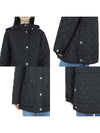 Diamond Quilted Long Nylon Jacket Black - BURBERRY - BALAAN 10