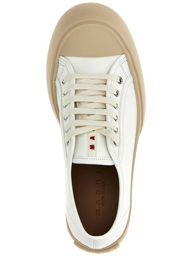 Pablo Platform Nappa Leather Low Top Sneakers Lilywhite - MARNI - BALAAN 5