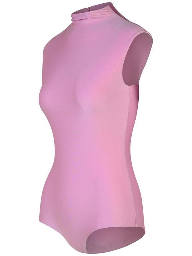 Sportmax 'Cristin' Pink Polyamide Blend Bodysuit - MAX MARA SPORTMAX - BALAAN 2