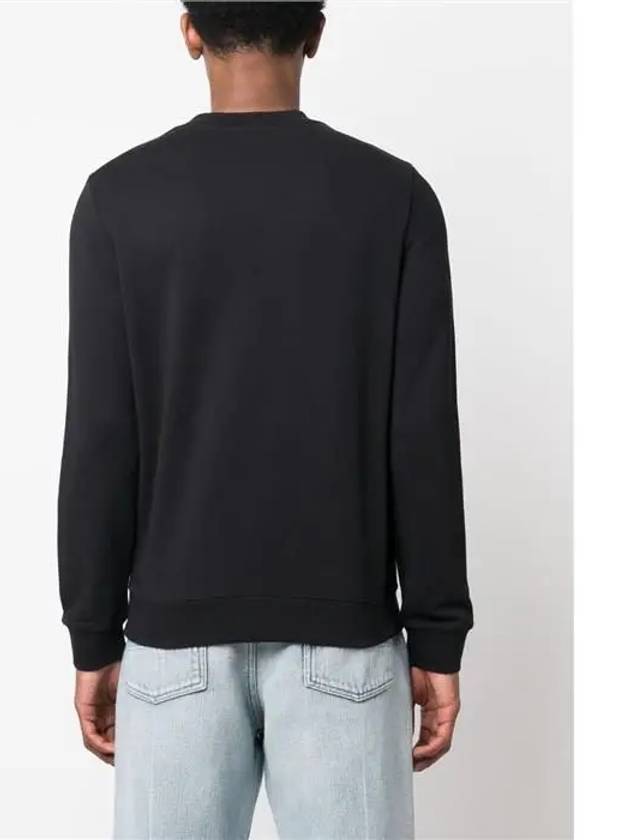 Rider Chest Small Logo Sweatshirt Black - A.P.C. - BALAAN 6