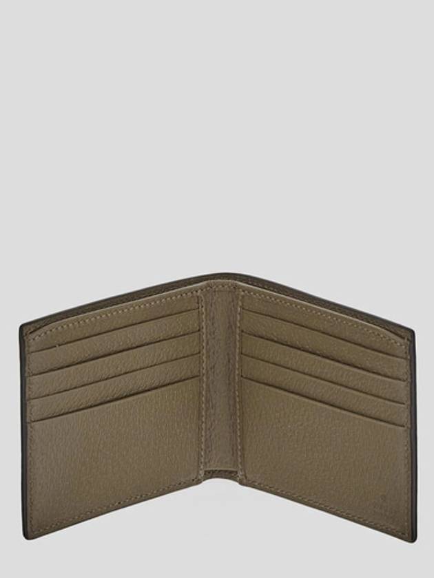 GG Marmont Leather Half Wallet Taupe - GUCCI - BALAAN 6