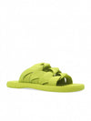 Intrecciato Flat Slippers Kiwi - BOTTEGA VENETA - BALAAN 3