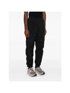 31019 Nylon Metal Econyl Track Pants Black - STONE ISLAND - BALAAN 6