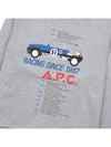 Mac Racing Car Sweatshirt Heather Grey - A.P.C. - BALAAN 7