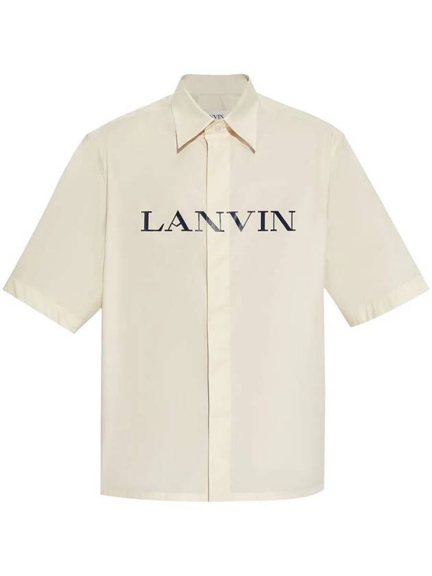 Lanvin Shirt With Print - LANVIN - BALAAN 1