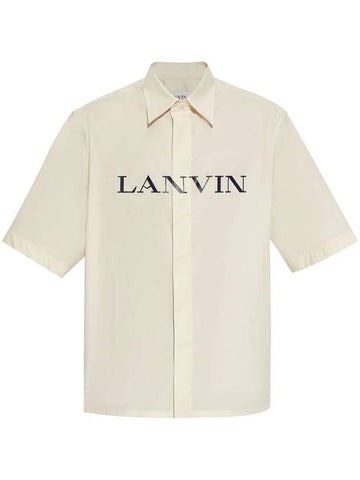 Lanvin Shirt With Print - LANVIN - BALAAN 1