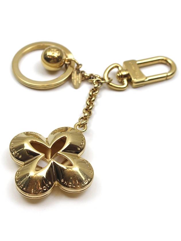 Monogram Flower Logo Eclipse Bag Charm Keyring M65222 - LOUIS VUITTON - BALAAN 1