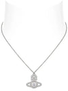 No Label Necklace Silver VOSCJW0029 09 - VIVIENNE WESTWOOD - BALAAN 3