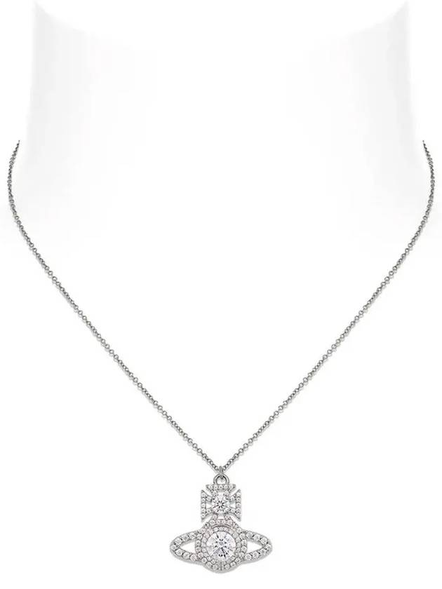 No Label Necklace Silver VOSCJW0029 09 - VIVIENNE WESTWOOD - BALAAN 3