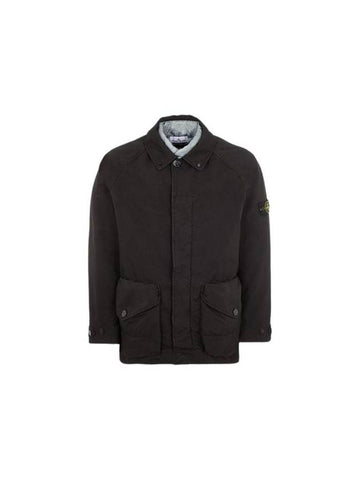 David TC Car Jacket Black - STONE ISLAND - BALAAN 1