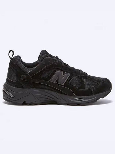 878 Low Top Sneakers Triple Black - NEW BALANCE - BALAAN 2