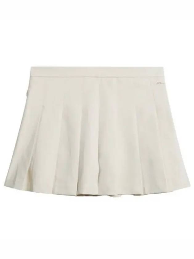 Adina Pleated Skirt Almond Milk - J.LINDEBERG - BALAAN 2