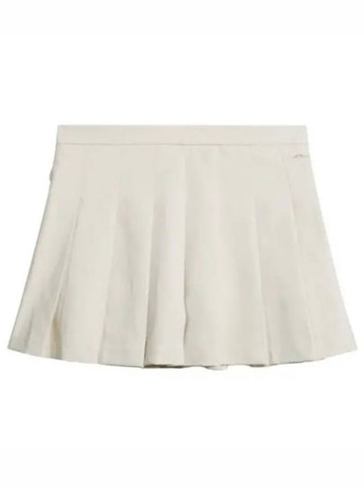 Adina Pleated Skirt Almond Milk - J.LINDEBERG - BALAAN 2