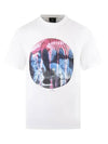 Logo Astronaut Graphic Short Sleeve T-Shirt White - PAUL SMITH - BALAAN 3