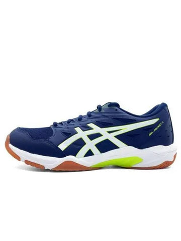 Gel Rocket 11 Wide Low Top Sneakers Blue Expanse - ASICS - BALAAN 1