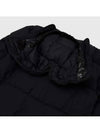 Naslan Light Watro Down Hooded Padding Black - STONE ISLAND - BALAAN 7