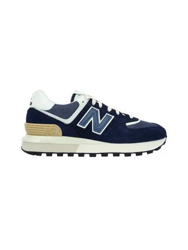 574 Legacy Low Top Sneakers Navy - NEW BALANCE - BALAAN 1