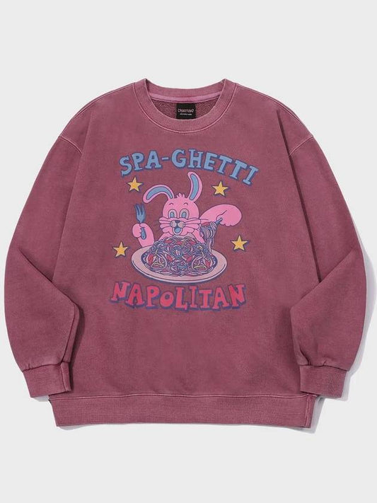 Napoli Hoppi Pigment Sweatshirt Dusty Pink - CPGN STUDIO - BALAAN 1