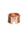 Olympe Ring Brown Rose Gold - HERMES - BALAAN 1