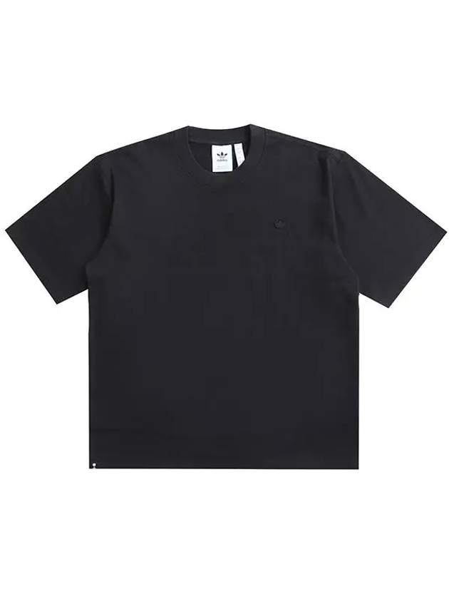 Adicolor Trefoil Short Sleeve T-Shirt Black - ADIDAS - BALAAN 3