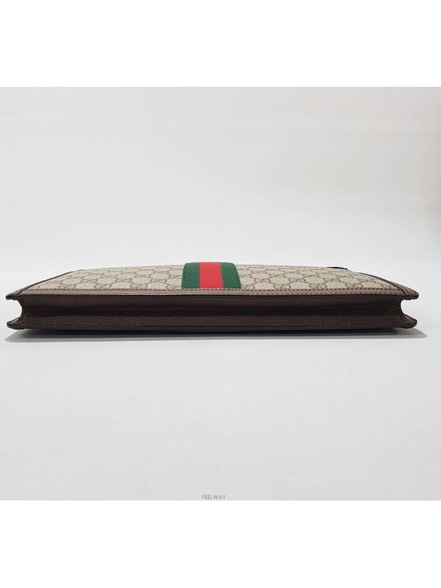 GG Supreme Ophidia Portfolio Clutch Bag 523359 - GUCCI - BALAAN 5