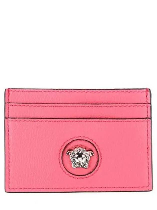 Medusa Leather Card Wallet Pink - VERSACE - BALAAN 2