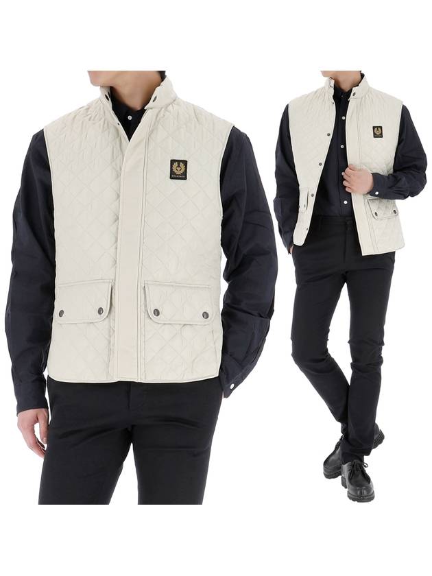 Icon Gilet Quilted Vest Ivory - BELSTAFF - BALAAN 2