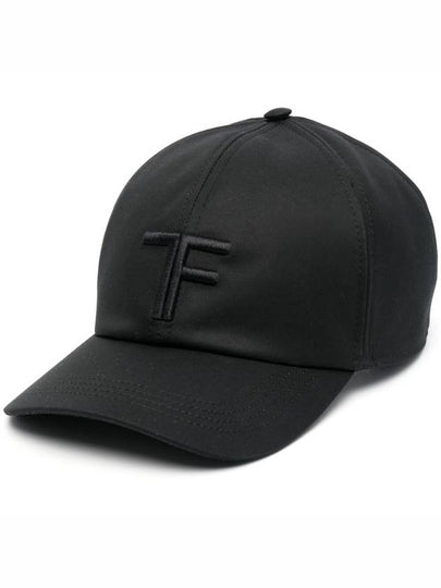 Embroidered Logo Ball Cap Black - TOM FORD - BALAAN 2