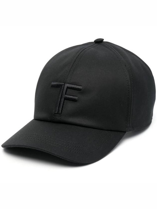 Embroidered Logo Ball Cap Black - TOM FORD - BALAAN.