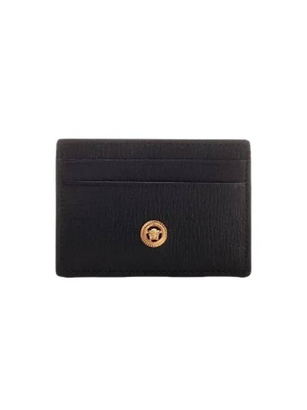 Medusa Leather Card Wallet Black - VERSACE - BALAAN 4