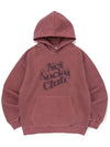 TWIST LOGO PIGMENT HOOD BURGUNDY - NET SOCIAL CLUB - BALAAN 2