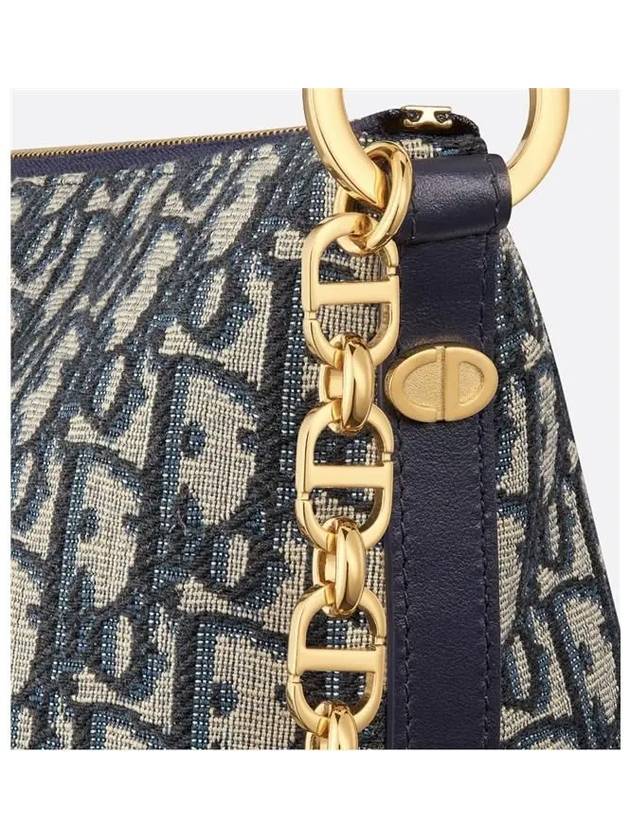 Diorstar Chain Hobo Shoulder Bag Blue - DIOR - BALAAN 7