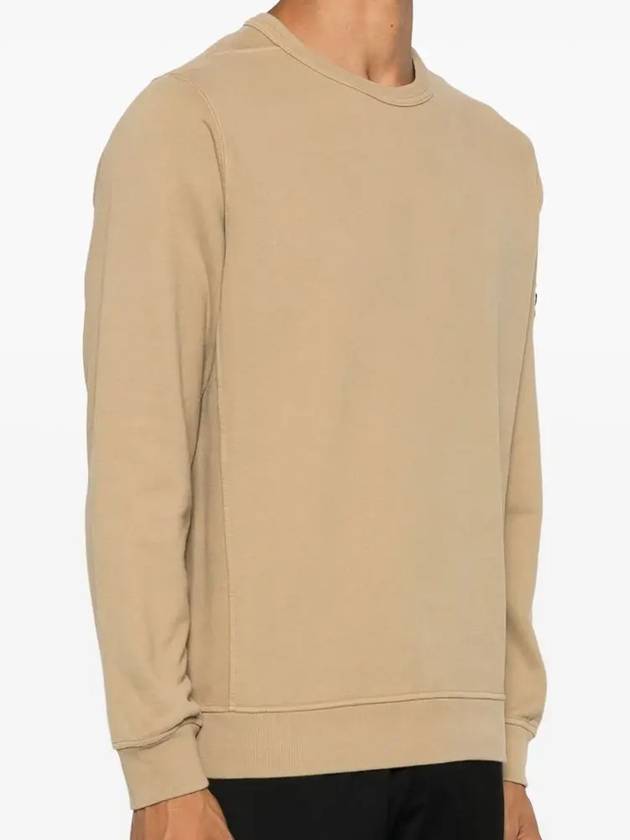 Stone Island logo patch crewneck sweatshirt - STONE ISLAND - BALAAN 4