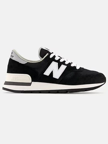 990 Classic Low Top Sneakers Black - NEW BALANCE - BALAAN 1