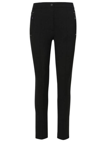 Leather Pants 2A00006 53064 999 Black - MONCLER - BALAAN 1