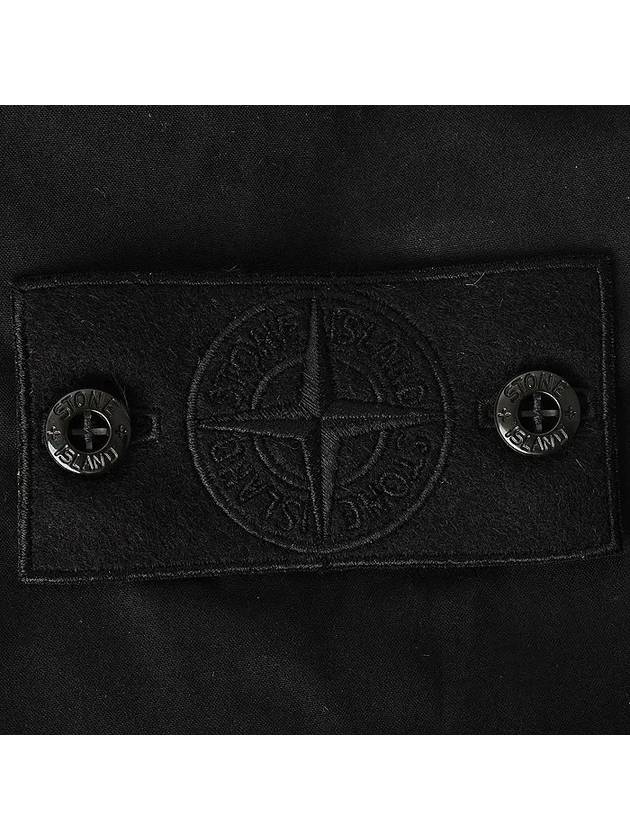 Ghost Piece O Ventile Cargo Straight Pants Black - STONE ISLAND - BALAAN 5