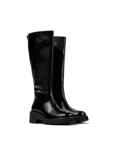 Women's Mila Leather Long Boots Black - CAMPER - BALAAN 2