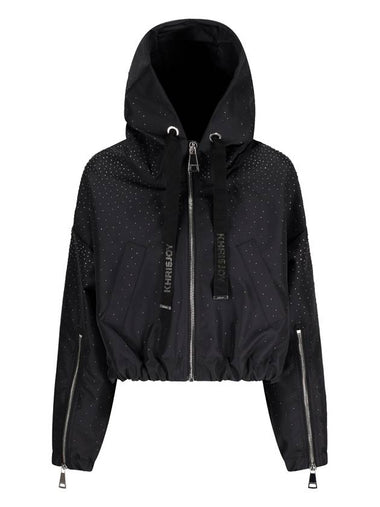 KHRIS CROP WINDBREAKER STRASS - KHRISJOY - BALAAN 1