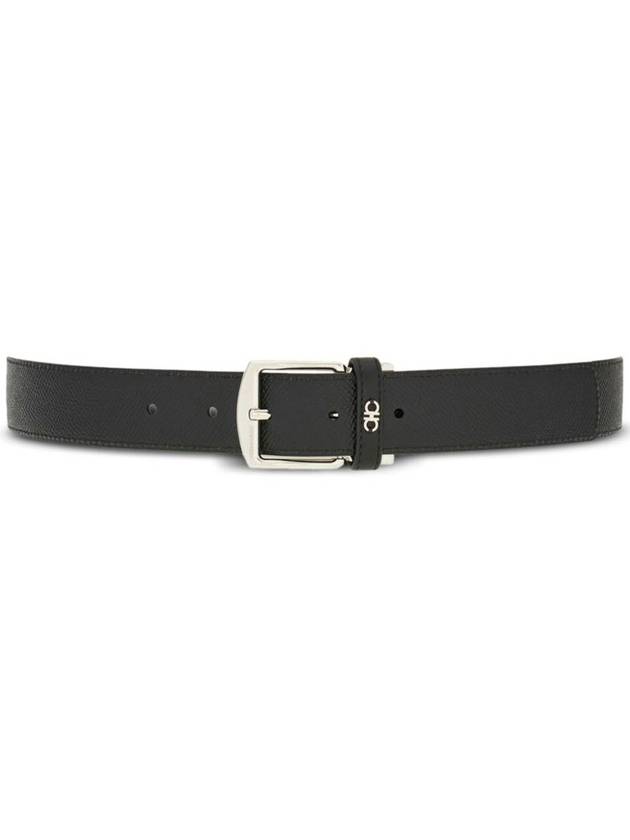 Salvatore Ferragamo Double Gancini Reversible And Adjustable Belt Accessories - SALVATORE FERRAGAMO - BALAAN 1