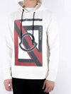 Genius logo embroidery hoodie 8200200 - MONCLER - BALAAN 1