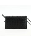 Intrecciato Willet Crossbody Bag Black 708586VCPP3 - BOTTEGA VENETA - BALAAN 4