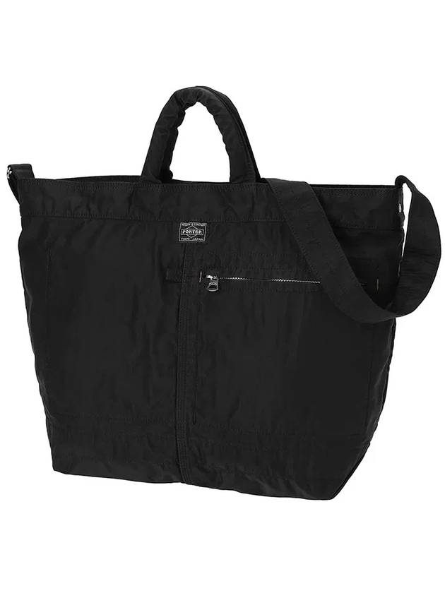 Mile 2 Way Tote Bag Black - PORTER YOSHIDA - BALAAN 2