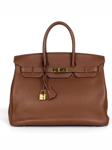 HM Birkin 35 Gold Plated HM22BG003 - HERMES - BALAAN 1