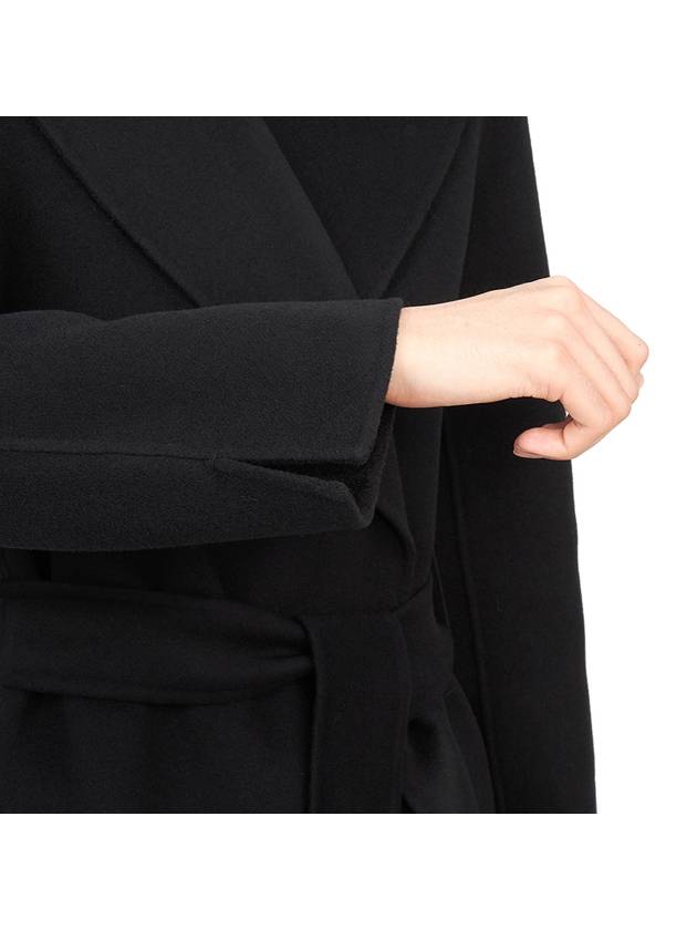 Poldo long wool single coat black - MAX MARA - BALAAN 11