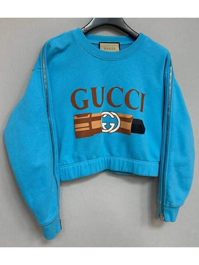 Women s Cotton Jersey Sweatshirt - GUCCI - BALAAN 2