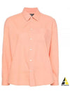 Boyfriend Long Sleeve Shirt Pink - A.P.C. - BALAAN 2