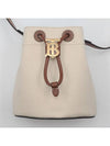 Mini TB Bucket Bag Natural Malt Brown - BURBERRY - BALAAN 8