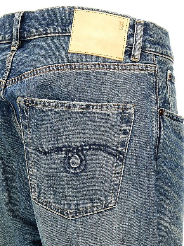 R13 'Cuffed X Bf' Jeans - R13 - BALAAN 4